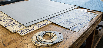 We offer sheet material from Garlock and other manufacturers.